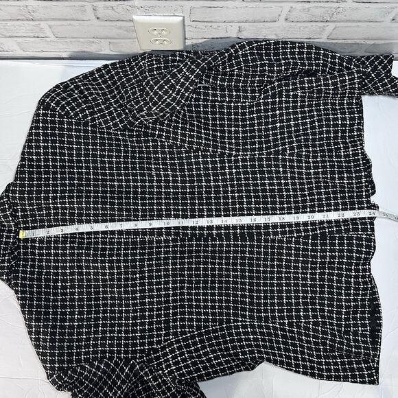 Vintage Neiman Marcus Womens 100% Silk Sport Coat Plus Size 16 Old Money Luxury - Picture 12 of 12